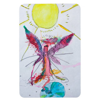 Íman Magnet - Mãe Deus Criando o Espírito de um Bebê