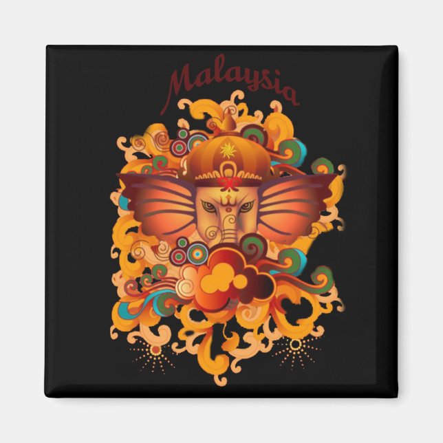 Íman Magnet Malaysia (Frente)