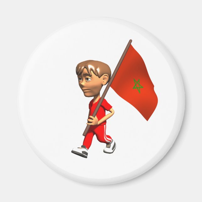 Íman Magnet Marrocos (Frente)