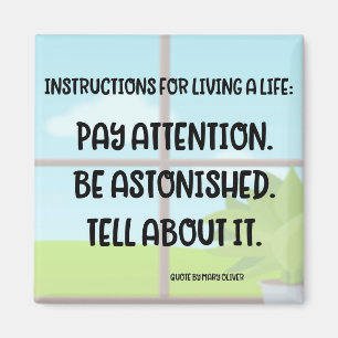 Íman Magnet "Mary Oliver Cote"