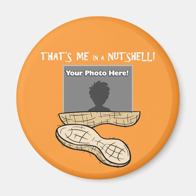 Íman Magnet "Me in a Nutshell" (Frente)