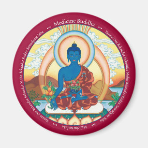 Íman MAGNET Medicine Buddha - com mantra