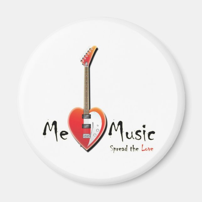 Íman Magnet MeLoveMusic (Frente)