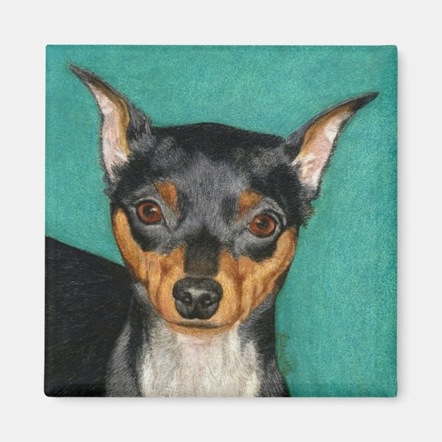 Íman Magnet Miniatura Pinscher (Frente)