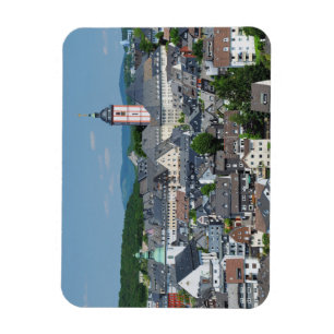 Íman Magnet mit der Stadtansicht von Siegen