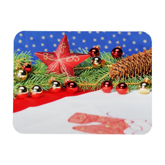 Íman Magnet mit Weihnachtsmotiv (Horizontal)