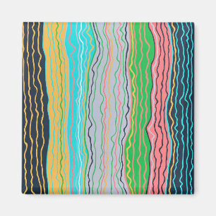 Íman Magnet Modern Squiggles