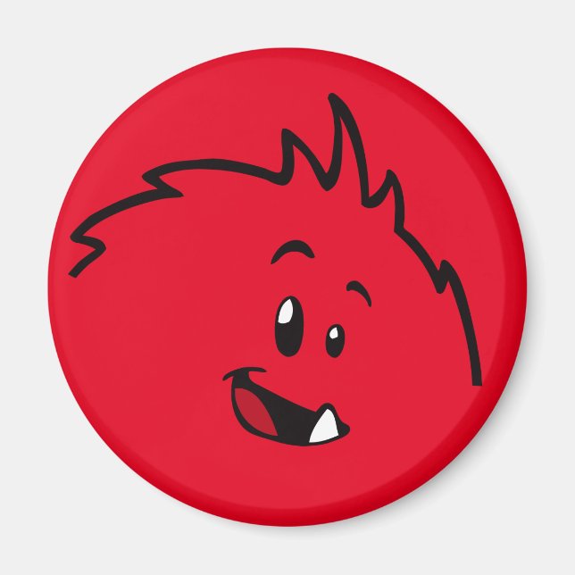 Íman Magnet Monstro Roly-Poly (Versão facial) (Frente)