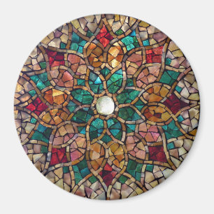 Íman Magnet Mosaico de Vidro Estreito "Autumn Star"