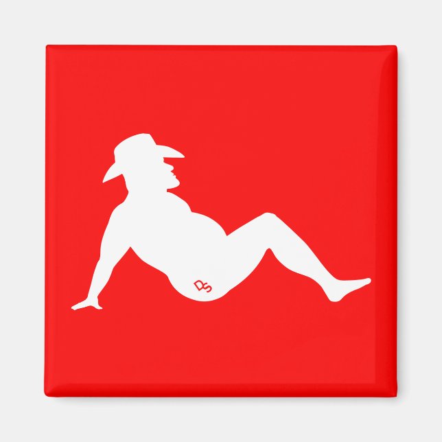 Íman Magnet Mudflap Man (Frente)