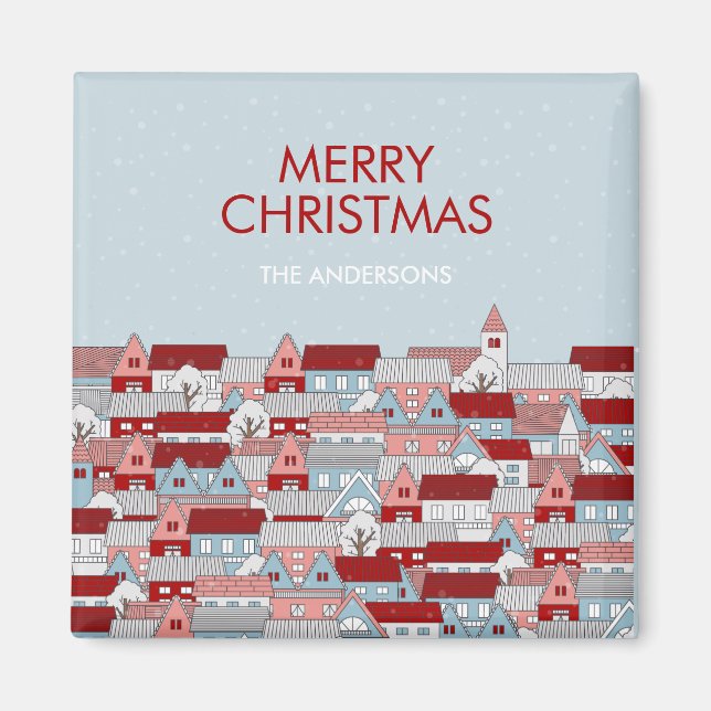 Íman Magnet Natal Holiday (Frente)