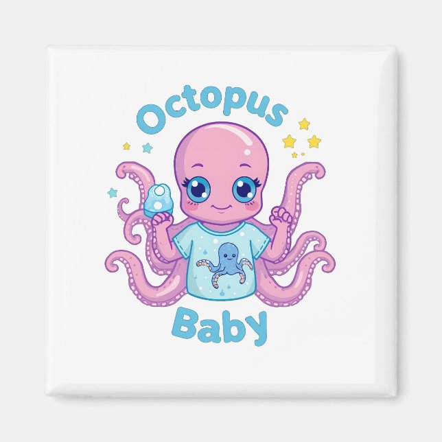 Íman Magnet Octopus Baby  (Frente)