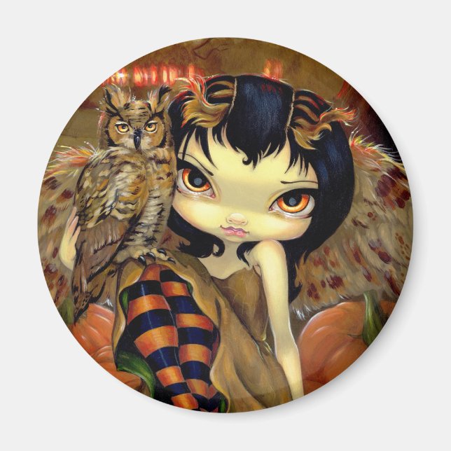 Íman Magnet "Owlyn in Autumn" (Frente)