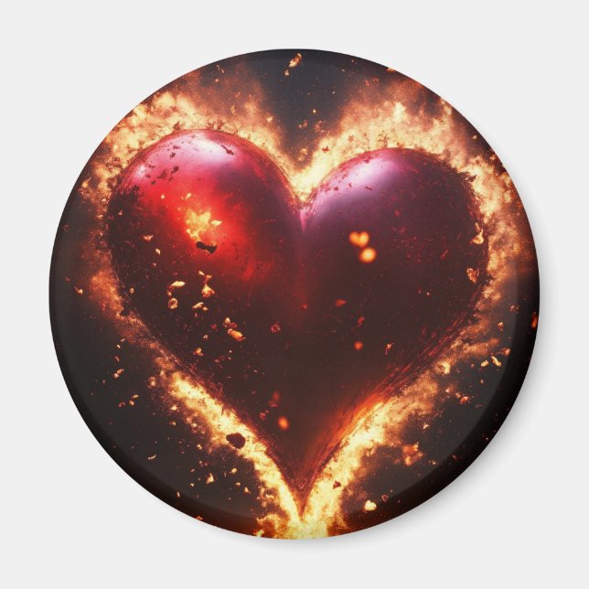 Íman Magnet"Paixão Magnética (Frente)