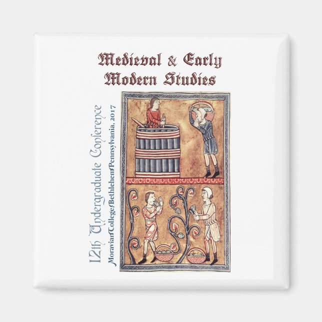 Íman Magnet para a conferência da Morávia (Frente)