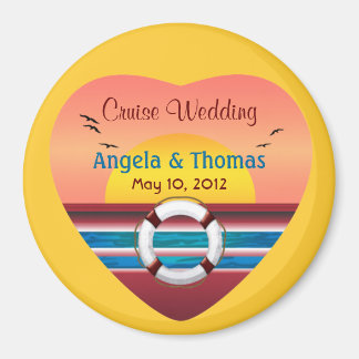 Íman Magnet Para Favor Do Casamento De Cruzeiro Persona