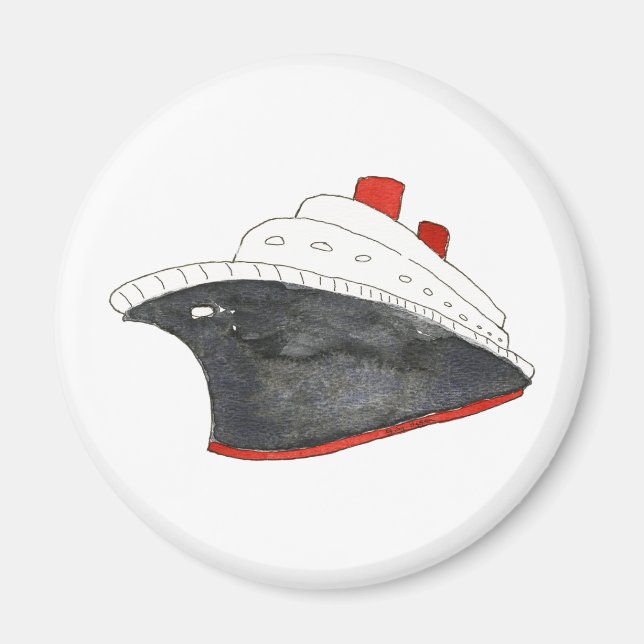 Íman Magnet para navios de cruzeiro (Frente)