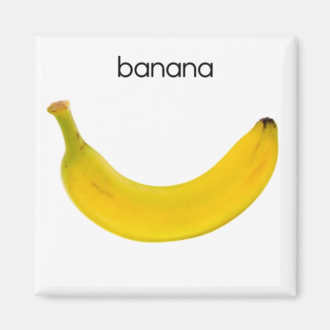 Íman Magnet para refrigerador de bananas (Frente)