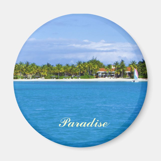 Íman Magnet paraíso (Frente)