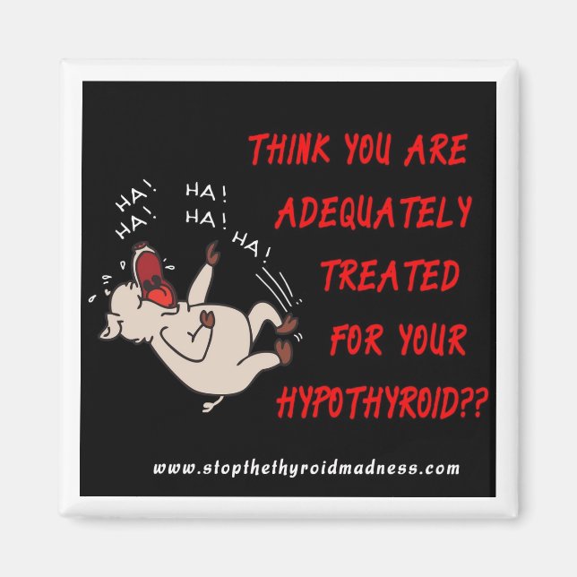 Íman MAGNET - Pare a loucura da tireoide (Frente)