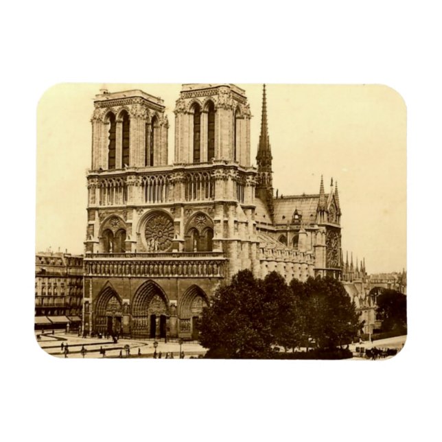 Íman Magnet - Paris - Notre Dame (Horizontal)
