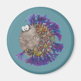 Íman Magnet - Peixe de Fios Roxo - Papa