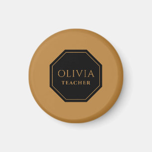 Íman Magnet Personalizado com Nome Personalizado e Títu