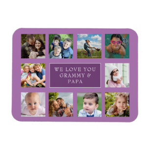 Íman Magnet Personalizado de Colagem de Fotografias de 