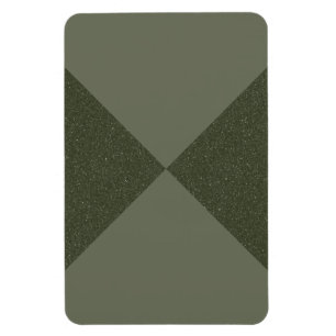 Íman Magnet Personalizado do Padrão X Verde Moss - Pers