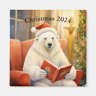 Íman Magnet Personalizado do Urso de Natal