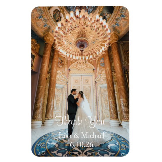 Íman Magnet Personalizado Obrigado (Vertical)