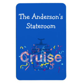 Íman Magnet Personalizado para o Cruise Stateroom