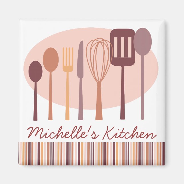 Íman Magnet Personalizado para Utensílios de Cozinhar d (Frente)