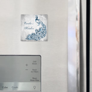 Íman Magnet Personalizado Pavão Azul