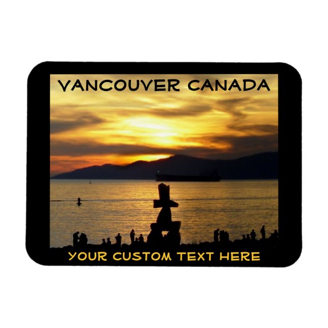 Íman Magnet personalizado Vancouver Magnet Vancouver CN (Horizontal)