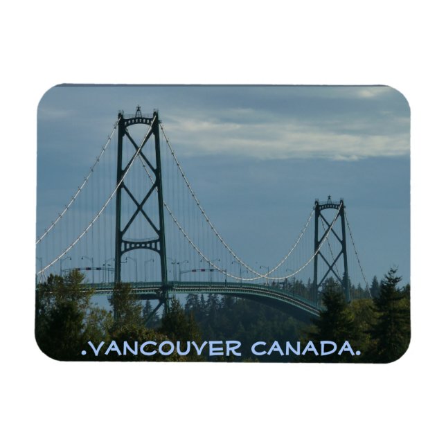 Íman Magnet personalizado Vancouver Magnet Vancouver CN (Horizontal)