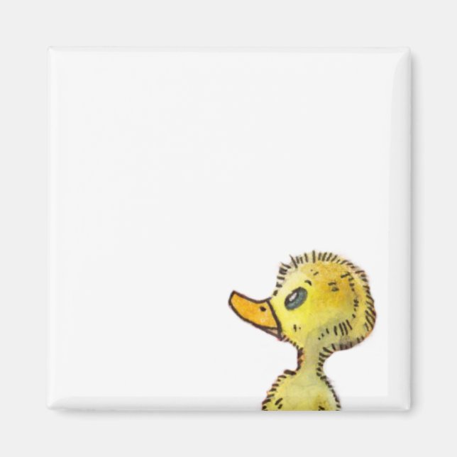 Íman Magnet Personalizável de Pato Cento (Frente)