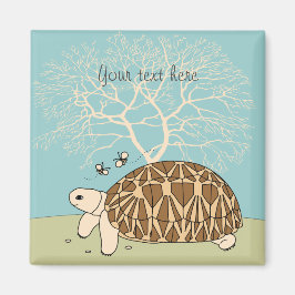 Íman Magnet personalizável de tartaruga em estrela birm