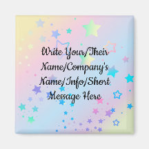 Magnet personalizável para qualquer coisa que você