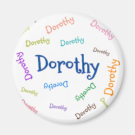 ÍMAN MAGNET PESSOAL, NOME DO FILHO, PARA CRIANÇAS