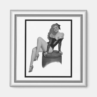 Íman Magnet Pin up Garotas Vintage (4) 2