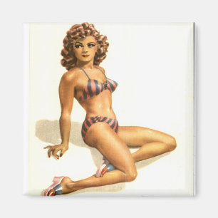 Íman Magnet - Pin=up Girl