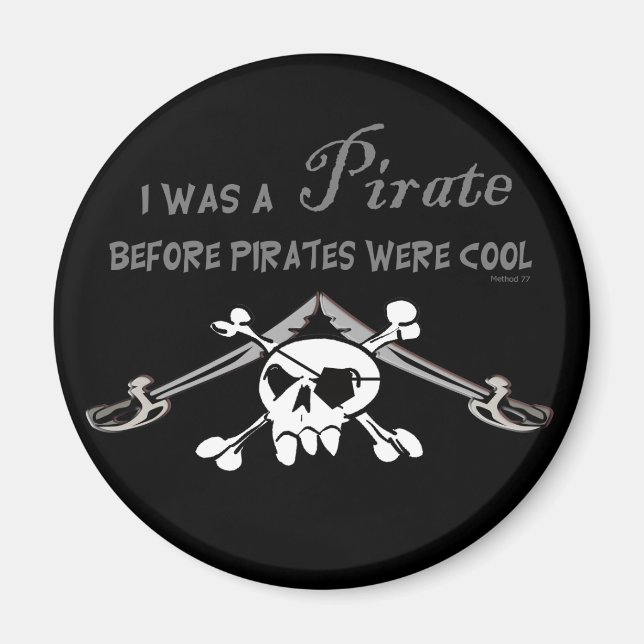 Íman Magnet Pirata legal (Frente)