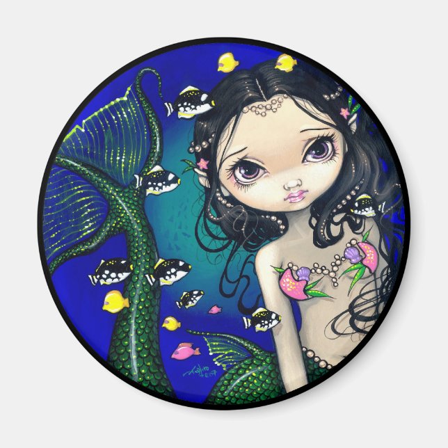 Íman Magnet "Porthole Mermaid" (Frente)