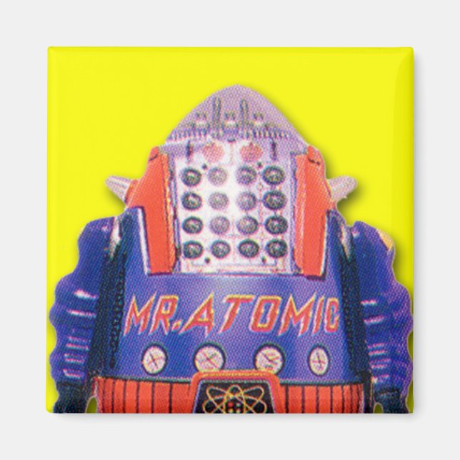 Íman Magnet Praça Robô Atômico (Frente)