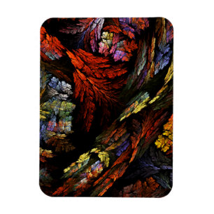 Íman Magnet Premium de Abstrato de Harmonia de Cor
