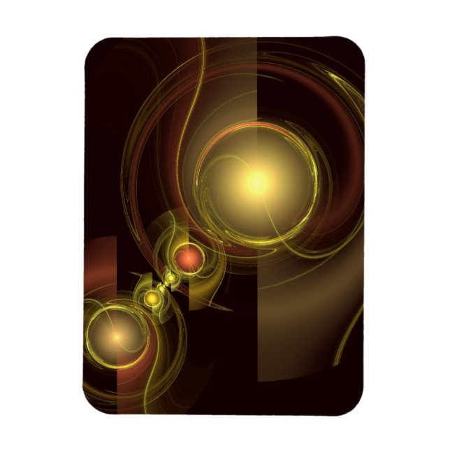 Íman Magnet Premium de Abstrato de Ligação Estimada (Vertical)