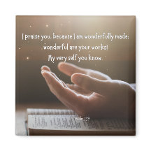 Magnet Psalm 139 2x2