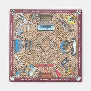 ÍMAN MAGNET QUADRADA DE COISAS A FAZER NA ARIZONA WINSL