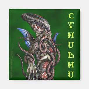 Íman Magnet Quadrado de Cthulhu